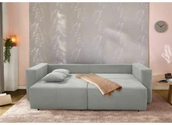 Zetel Relax Bigsofa  4-zit - stof - lichtgrijs