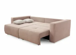 Zetel Relax Bigsofa 4-zit - stof - rosa