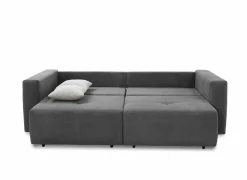 Zetel Relax Bigsofa 4-zit - stof - donkergrijs