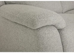 Zetel Saipan 2,5+2-zit - stof - grijs