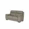 Zetel Singer 2-zit - leder - taupe