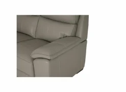 Zetel Singer 2-zit - leder - taupe