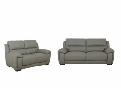 Zetel Sneak 2,5+2-zit - leder - elephant