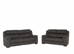 Zetel Still 2,5+2-zit - stof - grijs & bruin