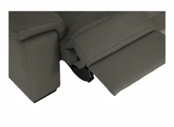 Zetel Tributo 3+2+1-zit - leder - elephant royal met relax