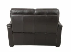 Zetel Wise 2-zit - leder - walnut