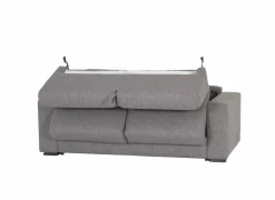 Zetelbed 2 persoons stof grijs