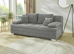 Zetelbed Lindau 2 persoons 203x106cm - stof - grijs