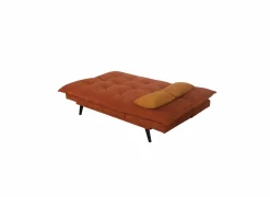 Zetelbed Nation 1 persoons - 193x89cm -  stof - oranje