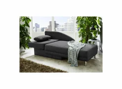 Zetelbed Roy Recamière 149x90cm - stof - grijs