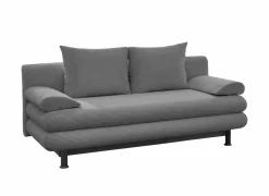 Zetelbed SO240 Bern 2 persoons - stof - donkergrijs