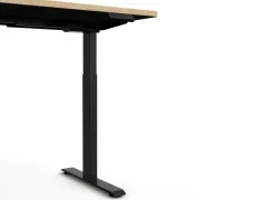 Zit sta bureau Flexo-2 200x80xH73-123cm - decor - zand eik