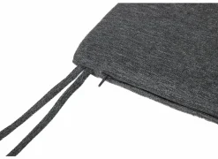 Zitkussen Nona 39x39cm - polyestervezel - antraciet