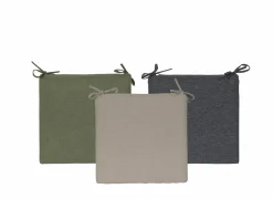 Zitkussen Nona 39x39cm - polyestervezel - groen