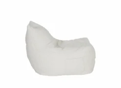 Zitzak Karina 80x83x106cm - bouclé - wit