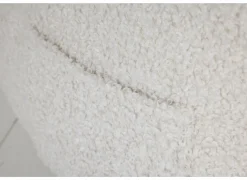 Zitzak Karina 80x83x106cm - bouclé - wit