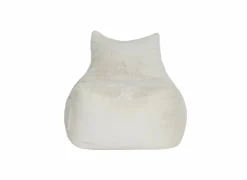 Zitzak Karina 80x83x106cm - stof - crème