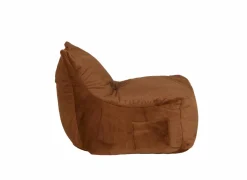 Zitzak Karina 80x83x106cm - stof - oranje