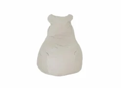 Zitzak Pesaro 75x65x95cm - stof - ivoor