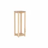 Zuil Arriba 30x30x90cm - eik massief - naturel