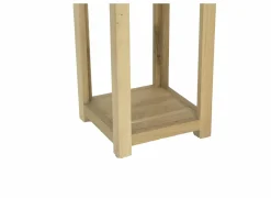 Zuil Arriba 30x30x90cm - eik massief - naturel