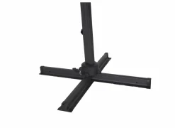 Zweefparasol Ekaterini 300x300cm - zwart met beschermhoes